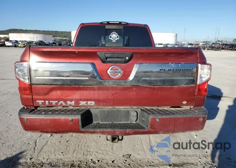 2017 Nissan Titan S из США, поврежденный, VIN 1N6AA1CK0HN557796